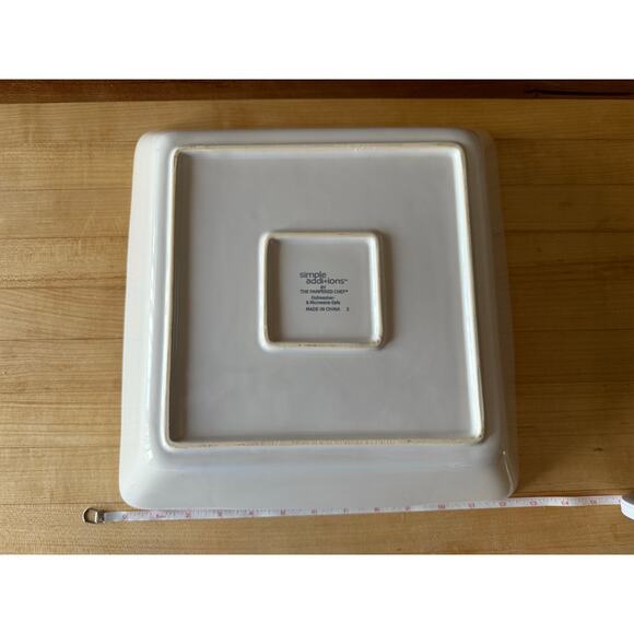 The Pampered Chef Simple Additions Large Serving Bowl 13x13x3.5" #1935 - Picture 2 of 3